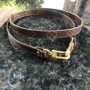Louis Vuitton Monogram Leather Shoulder Strap